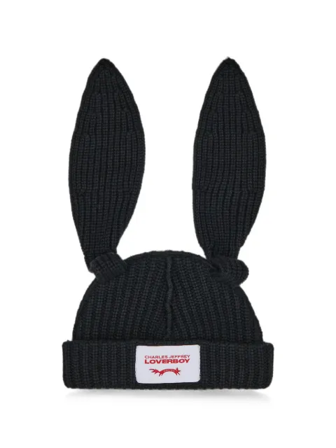 Charles Jeffrey Loverboy Chunky Rabbit beanie hat
