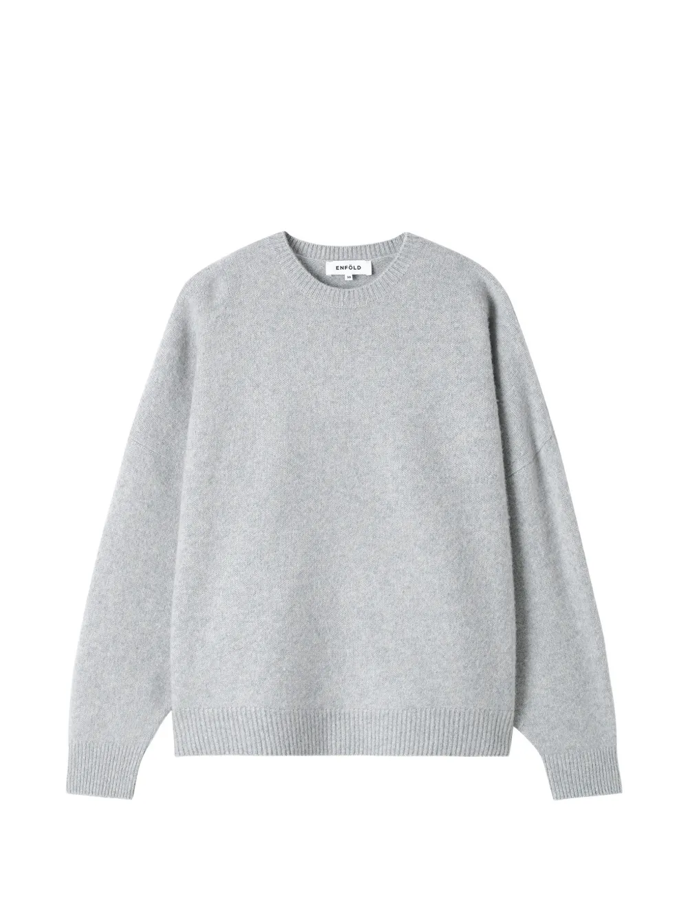 Enföld crew-neck wool sweater - Grigio