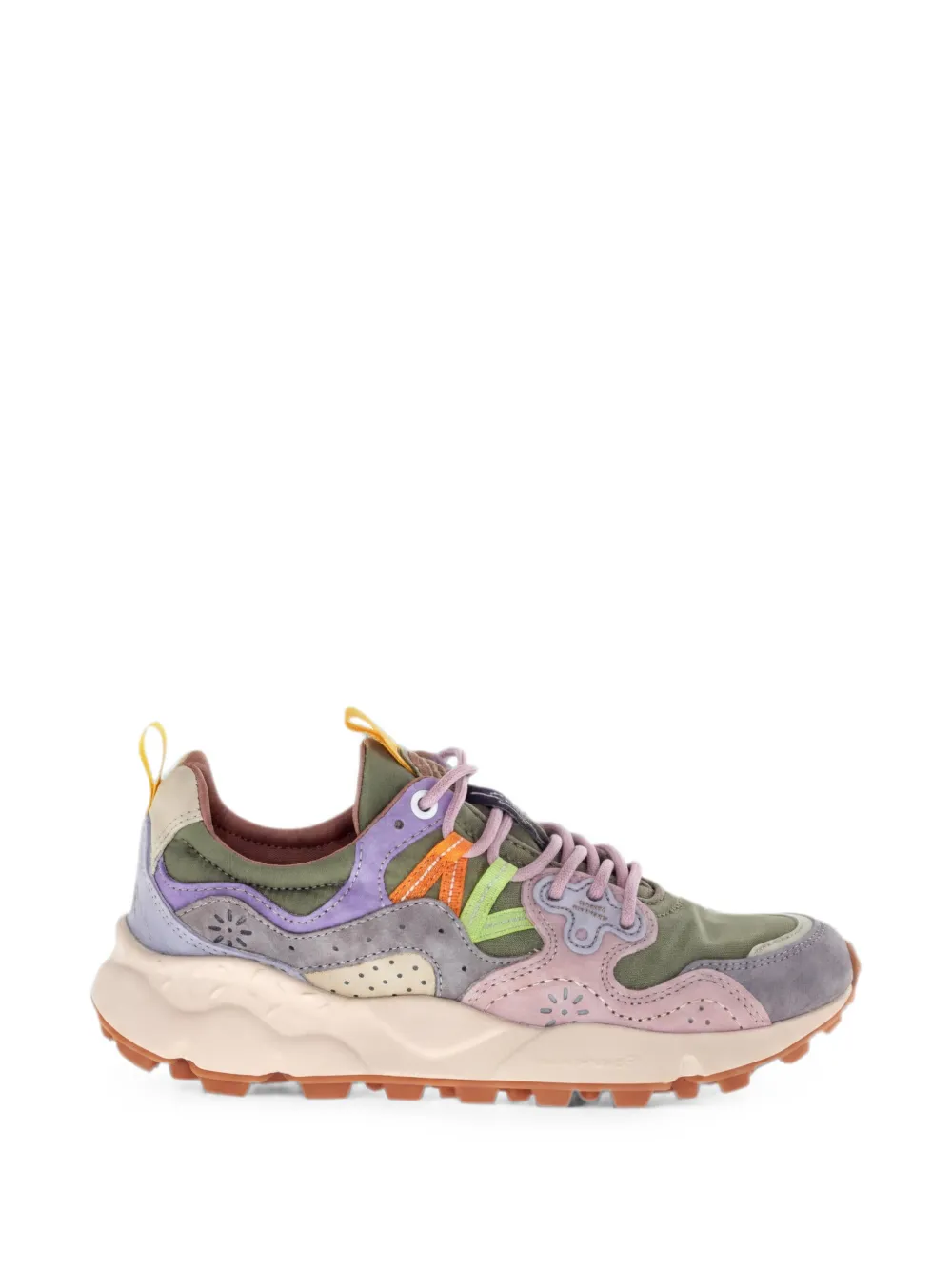 FLOWER MOUNTAIN Yamano 3 suede sneakers Groen