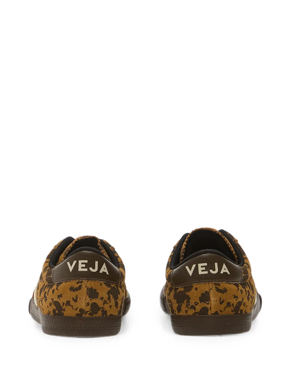 VEJA Panenka suede tent black bark sneakers Bruin