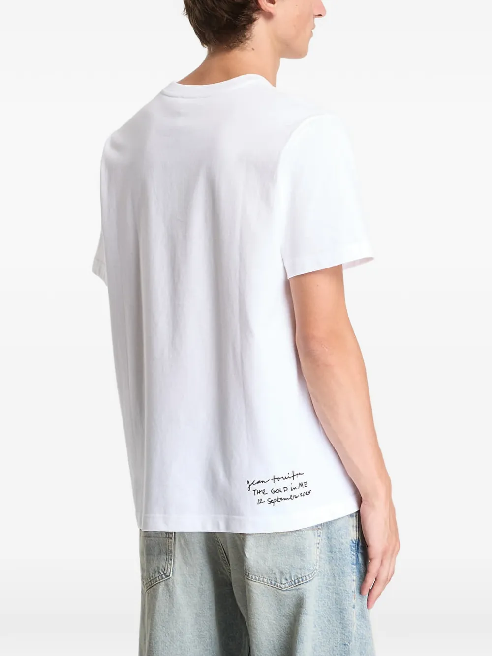 A.P.C. Jean Portrait T-shirt Wit
