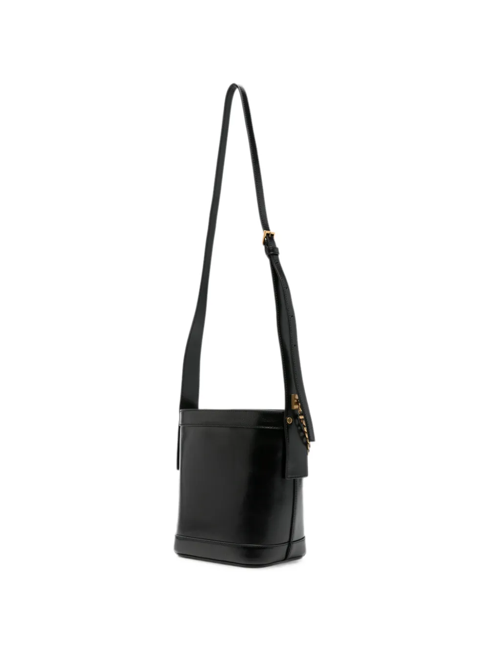 Versace Pivot mini bucket-tas Zwart