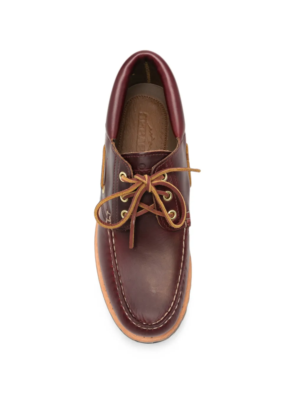 Sebago Acadia Premium boat shoes Rood