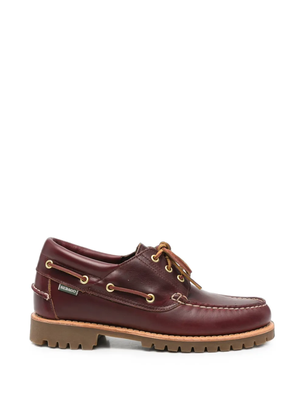 Sebago Acadia Premium boat shoes - Rot