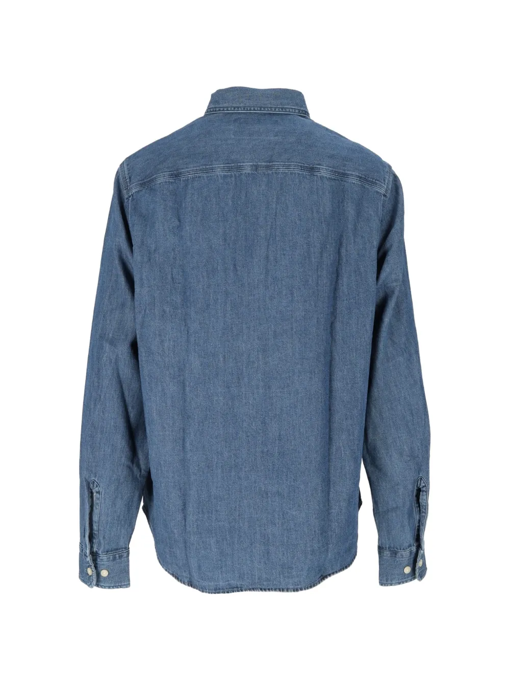 Barbour International Dufton chambray shirt Blauw
