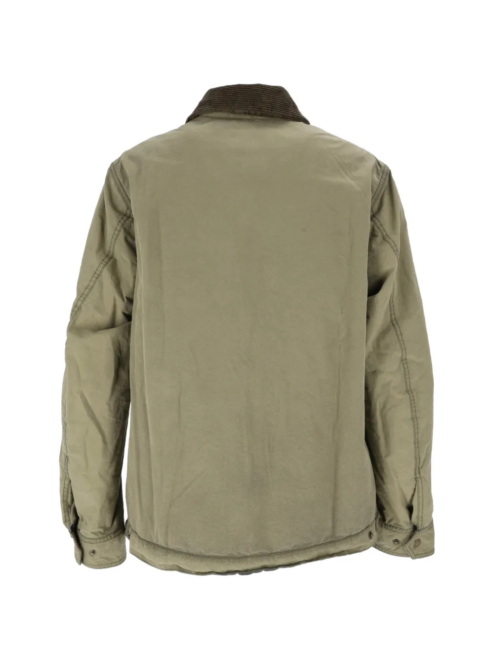 Barbour Winter Drifter washed-wax jacket Groen