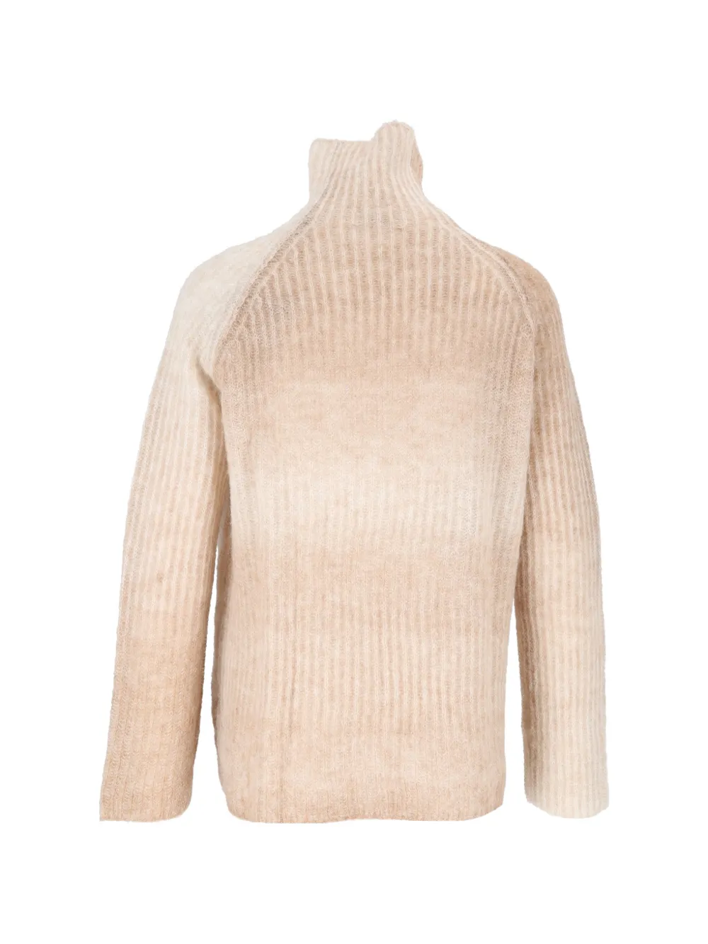 Kangra Ribgebreide coltrui Beige