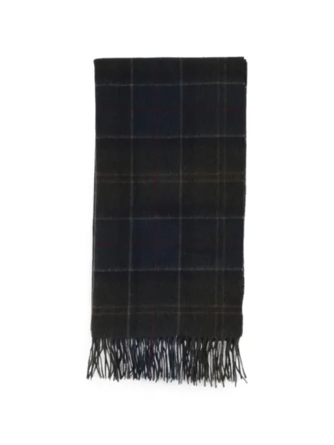 Barbour Braden tartan wool scarf