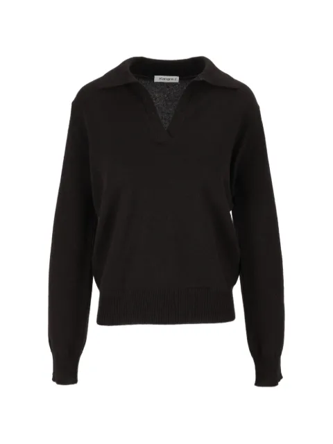 Kangra long-sleeve polo sweater