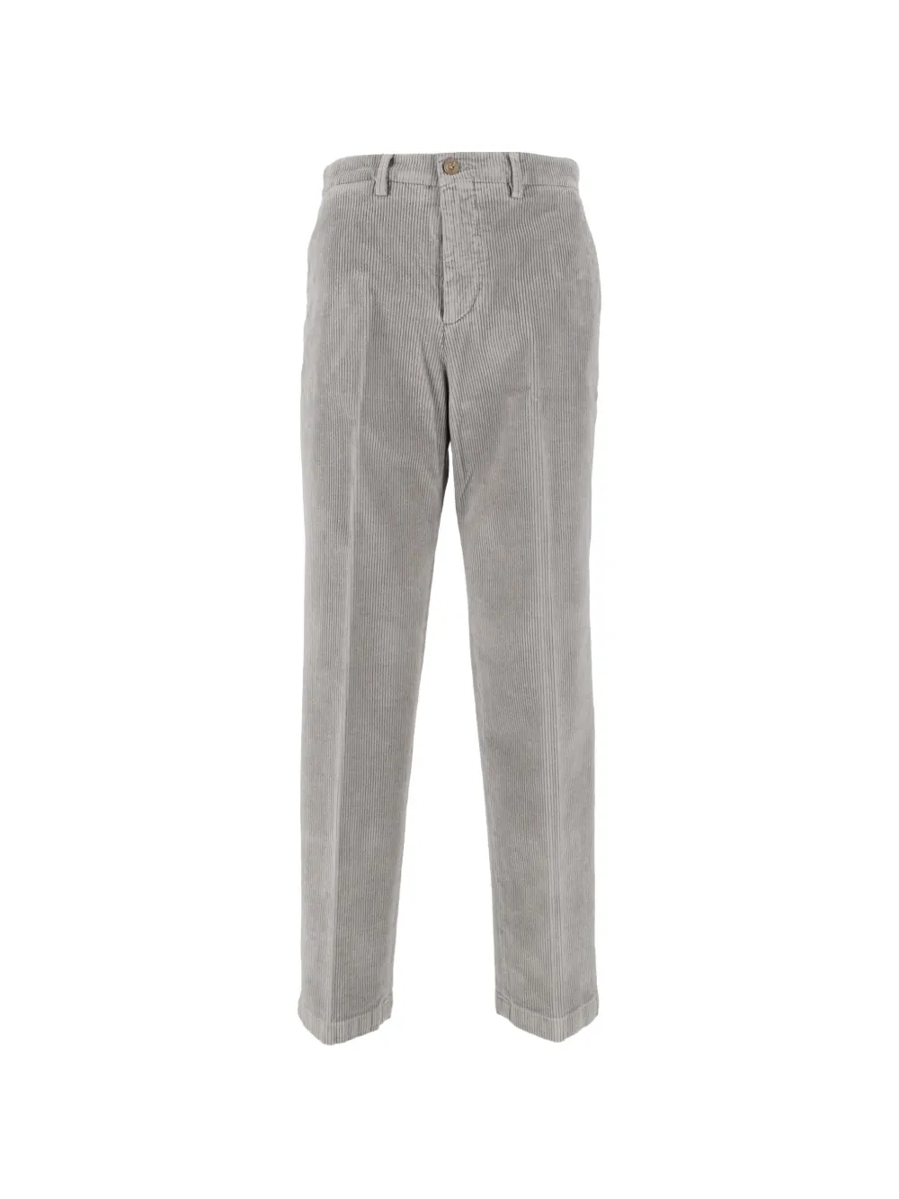 Briglia 1949 corduroy belt-loops trousers - Grigio