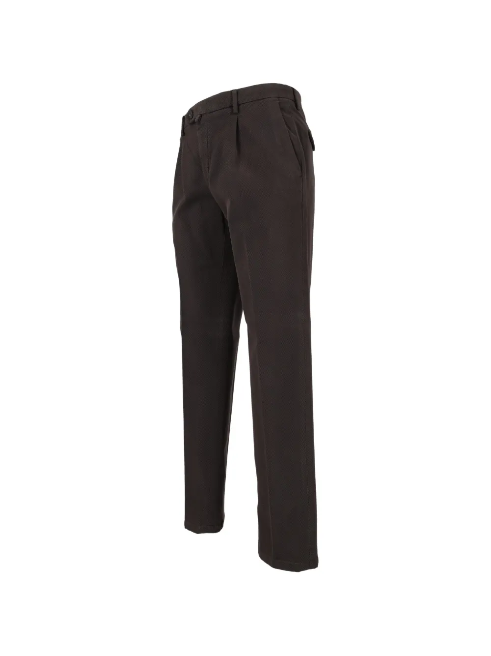 Briglia 1949 Straight broek met plooien Bruin