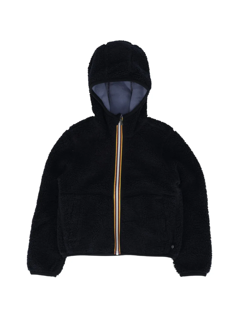 K Way Kids P. Jack reversible hooded jacket - Nero