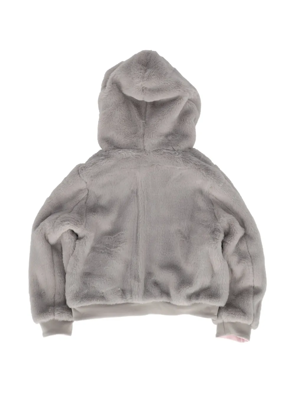 K Way Kids P. Deva omkeerbaar jack met capuchon en logopatch Roze