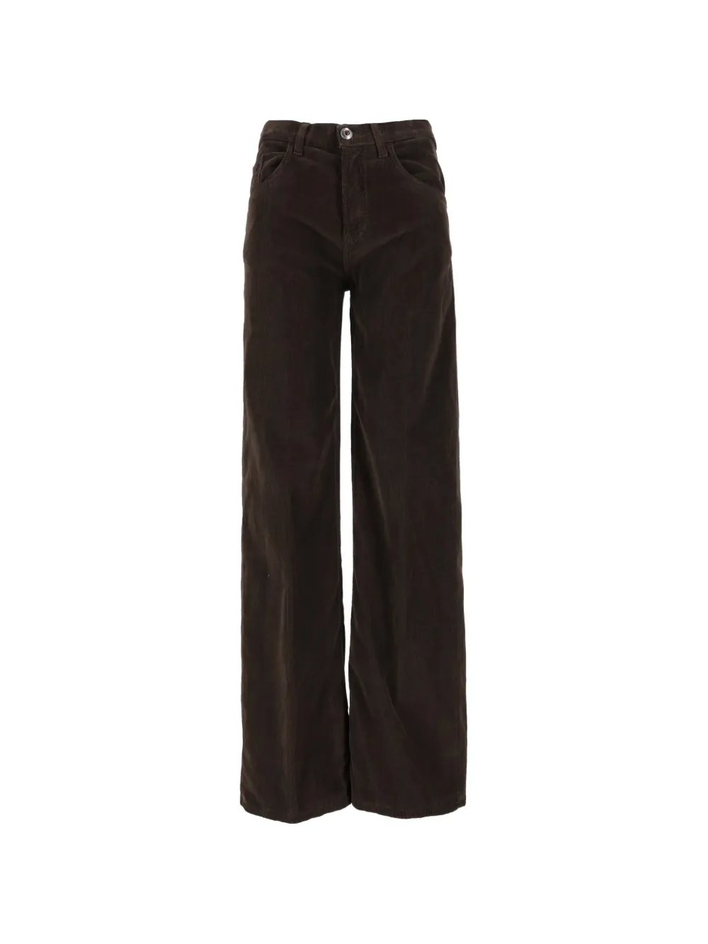 DONDUP KIDS Pantaloni Jacklyn a coste - Marrone