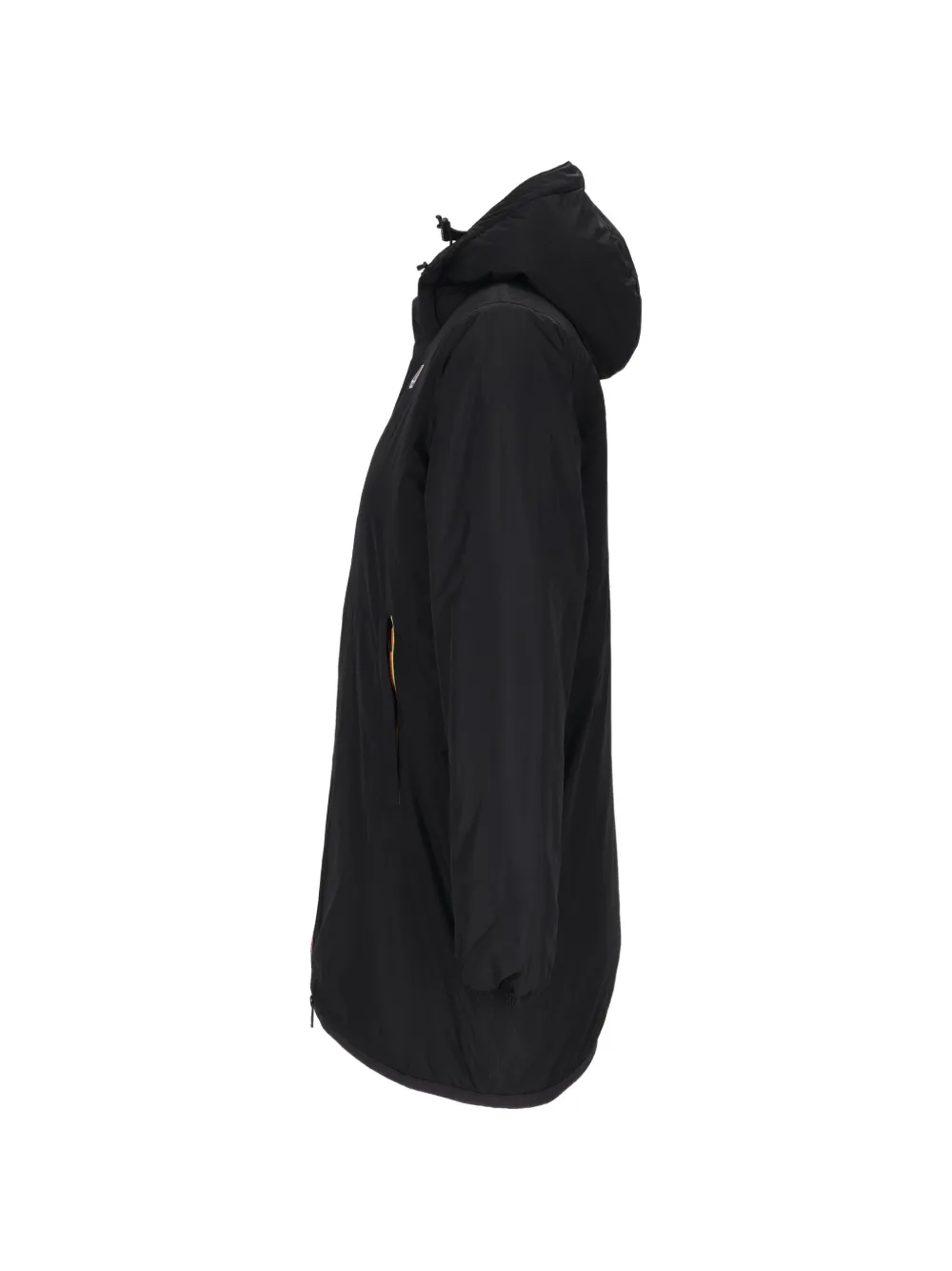 K-Way Jacinthe Orsetto hooded coat Zwart