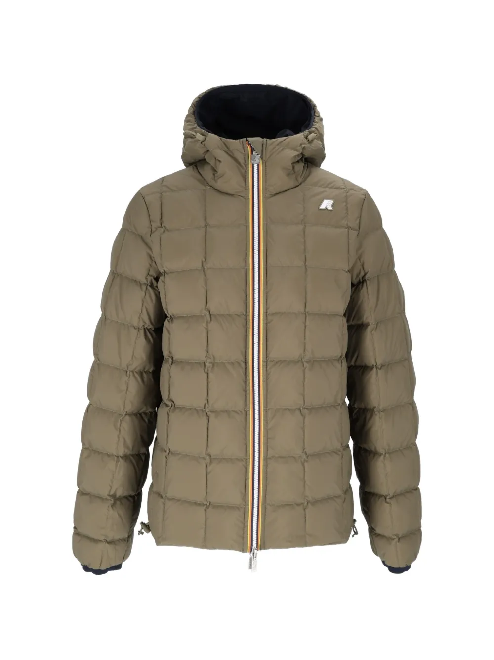 K-Way Jack St Thermo reversible hooded jacket - Blu
