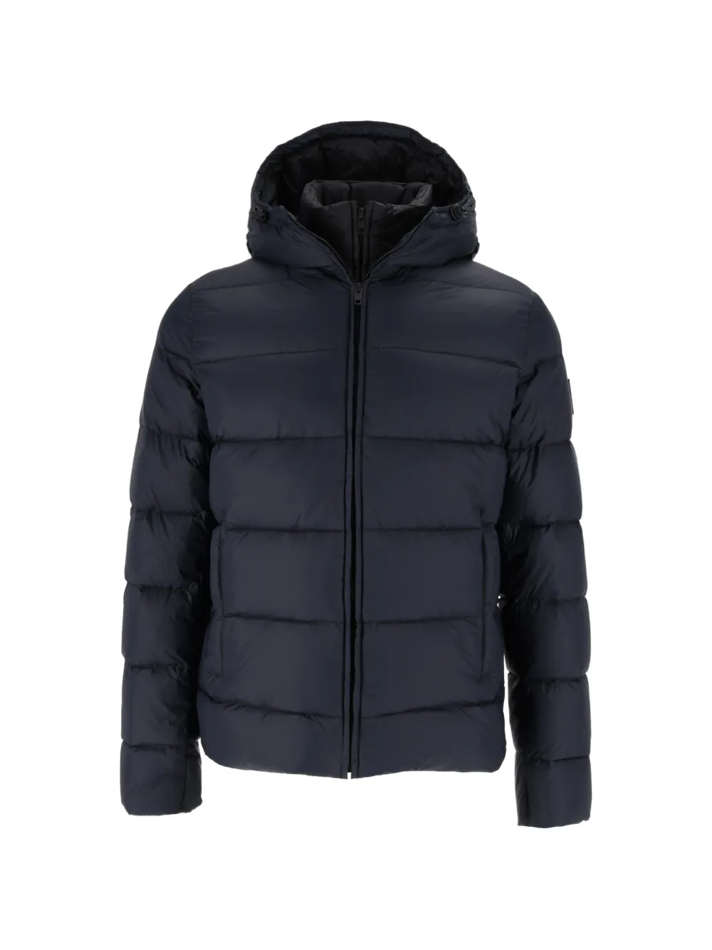 Fay DB FRONT PIUMA CAPPUCCIO - Blu