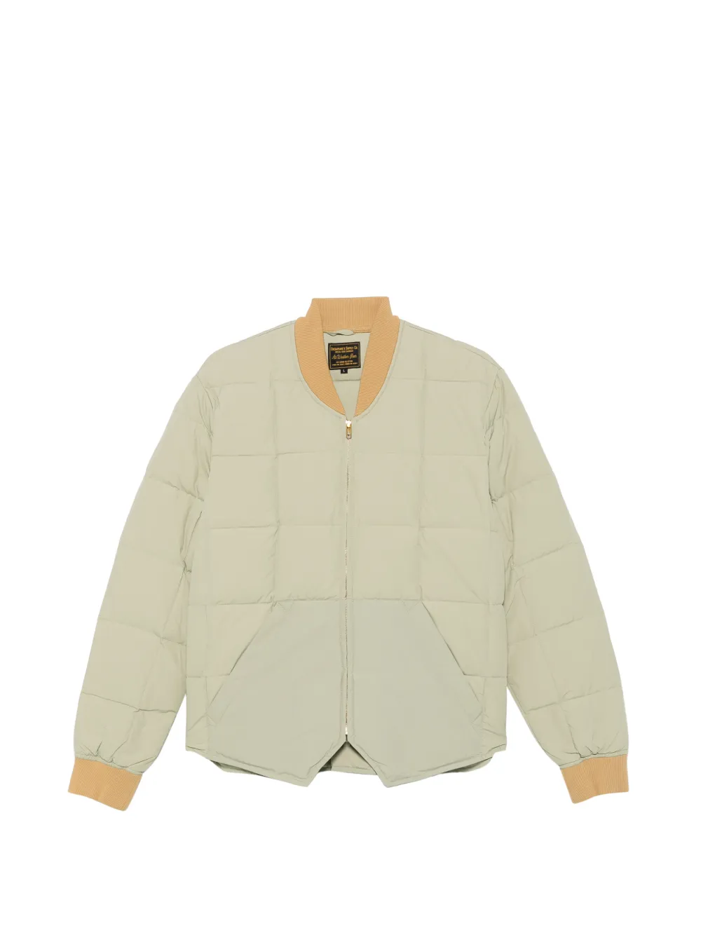 CHESAPEAKES Lumberjack quilted bomber jacket - Grün