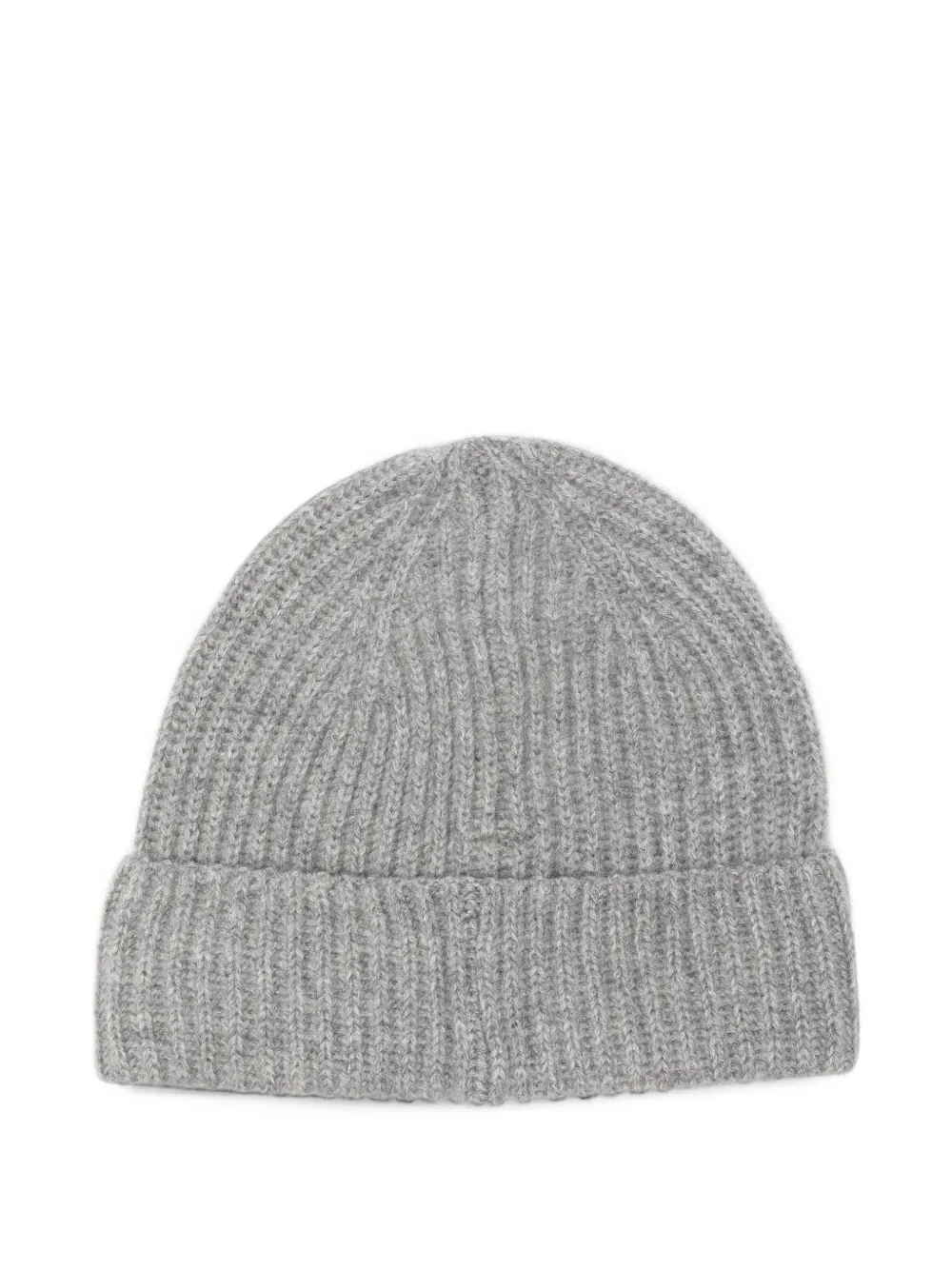 MC2 Saint Barth Wengen ribbed-knit cashmere beanie hat Grijs