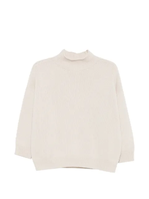 Vanisè high-neck drop-shoulder sweater