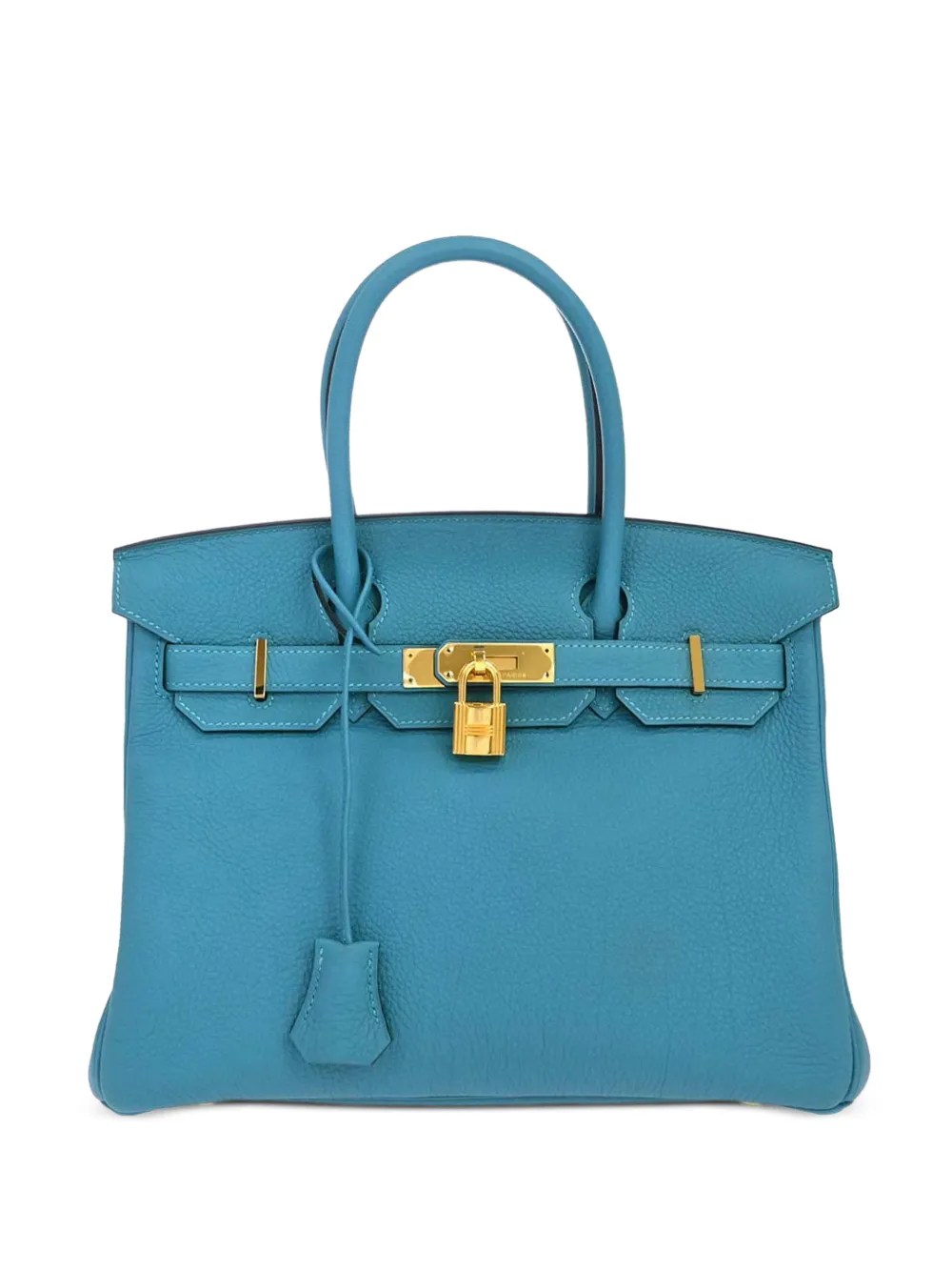 Hermès Pre-Owned 2014 Togo Birkin handbag - Blu