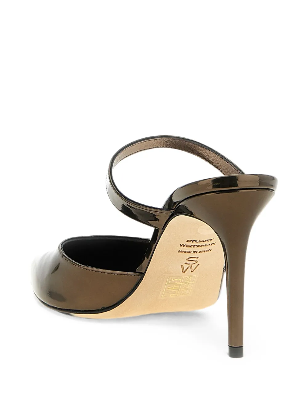 Stuart Weitzman Stuart Power 85 heeled mules Bruin