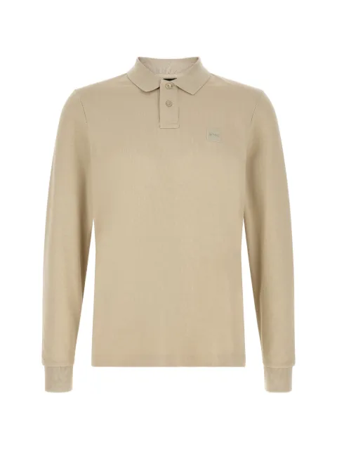 BOSS playera tipo polo con parche del logo