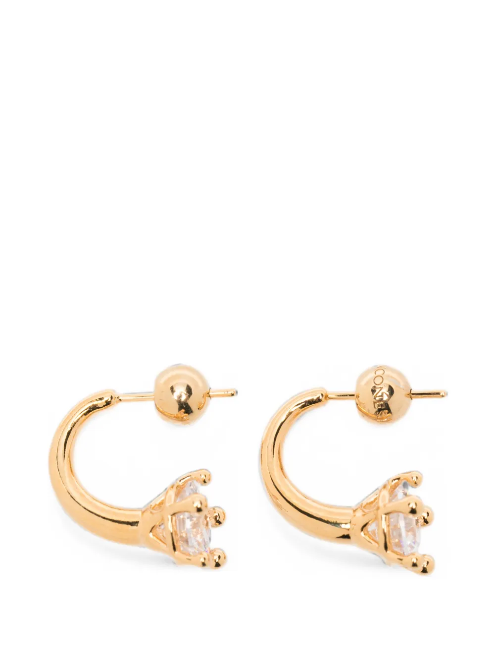 Panconesi crystal-embellished earring - Gold