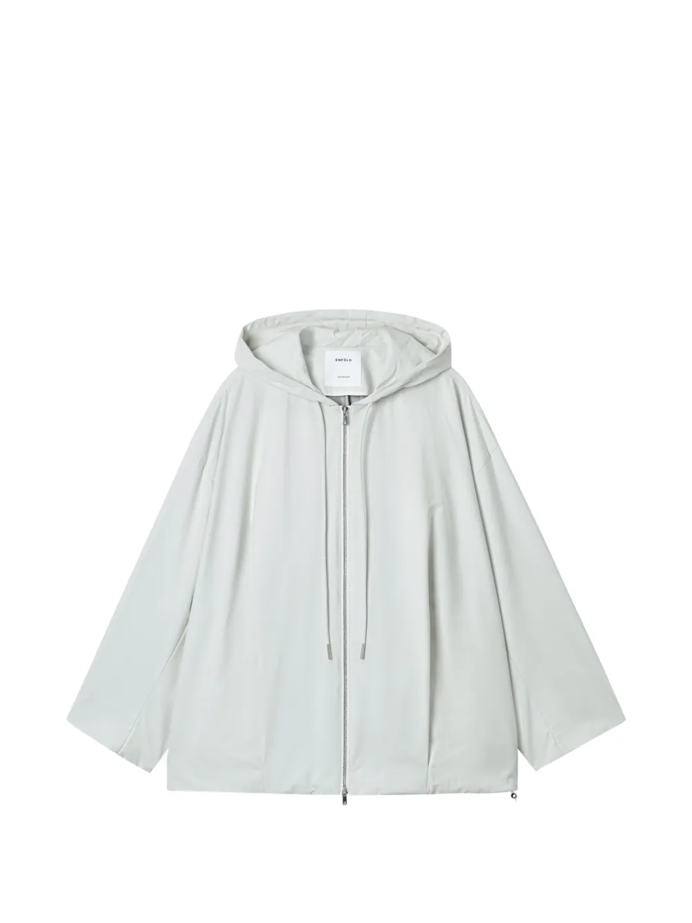 Enföld hooded pleated jacket