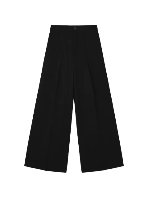 Enföld pantalones palazzo con pliegues