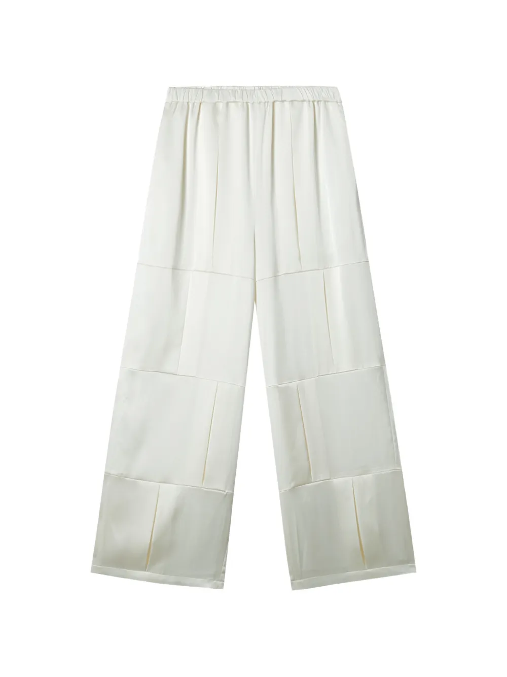 Enföld patchwork-design palazzo pants