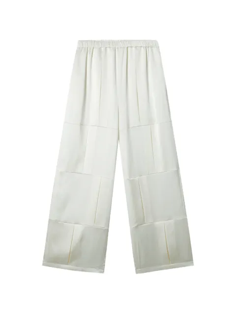 Enföld patchwork-design palazzo pants