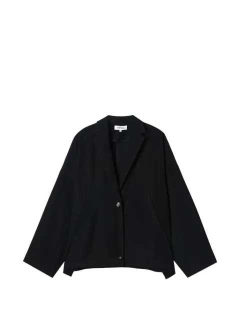 Enföld drop-shoulder notched-lapel jacket