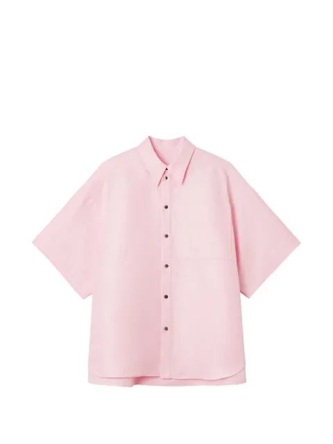 Enföld chest-pocket oversized short-sleeved shirt