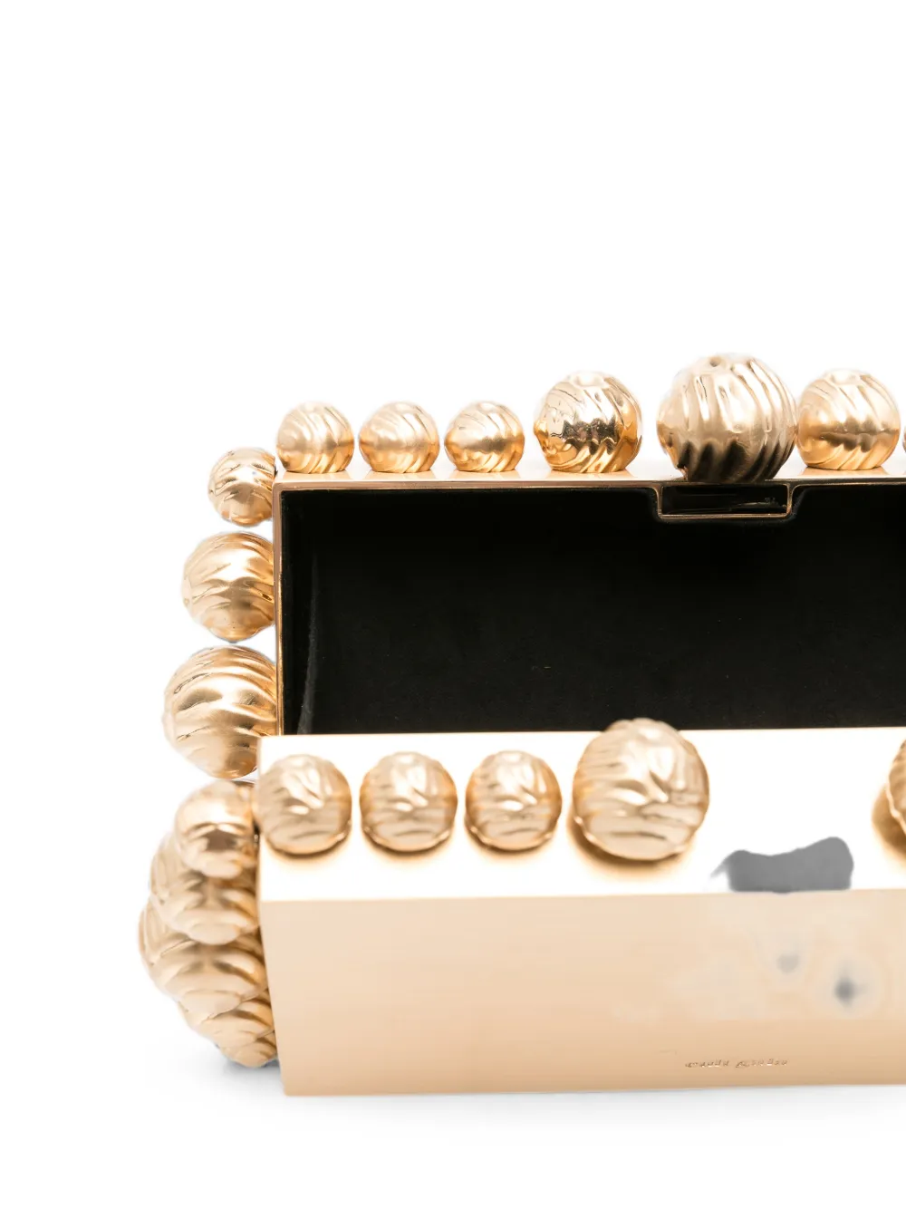 Cult Gaia Eos metalen clutch Goud