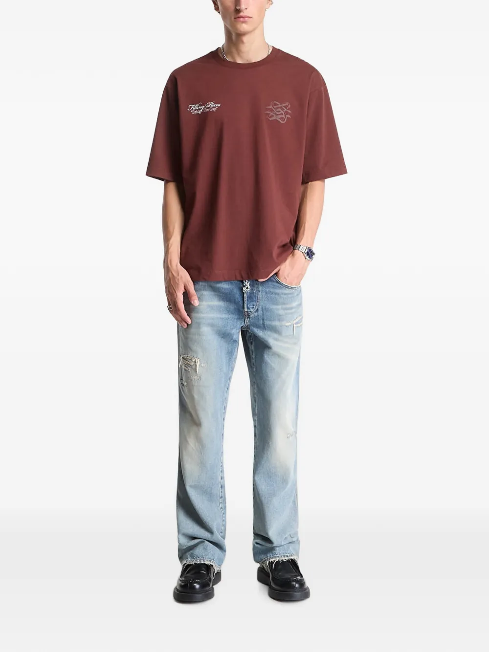 Filling Pieces Bridge The Gap T-shirt Rood