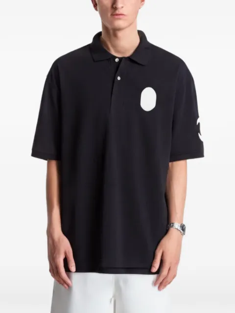 A BATHING APE® large Ape Head relaxed-fit polo shirt