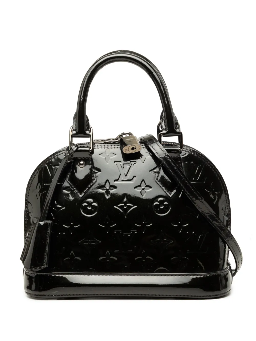 Louis Vuitton Pre-Owned 2013 Monogram Vernis Alma BB satchel - Schwarz