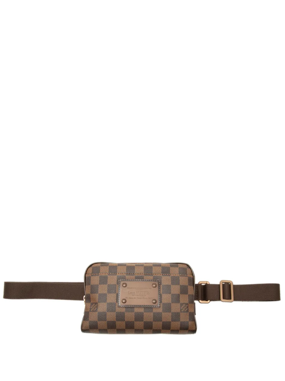 Louis Vuitton Pre-Owned 2010 Damier Ebene Brooklyn Bum Bag belt bag - Marrone