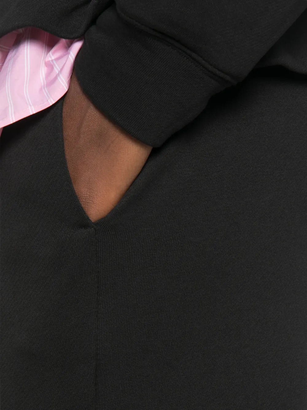 TWINSET Trainingspak met trekkoord en logo-detail Zwart