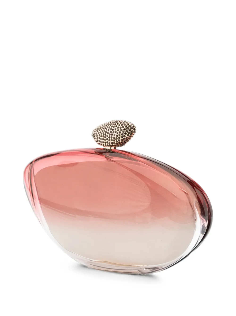 Benedetta Bruzziches Ombré clutch verfraaid met kristallen Roze