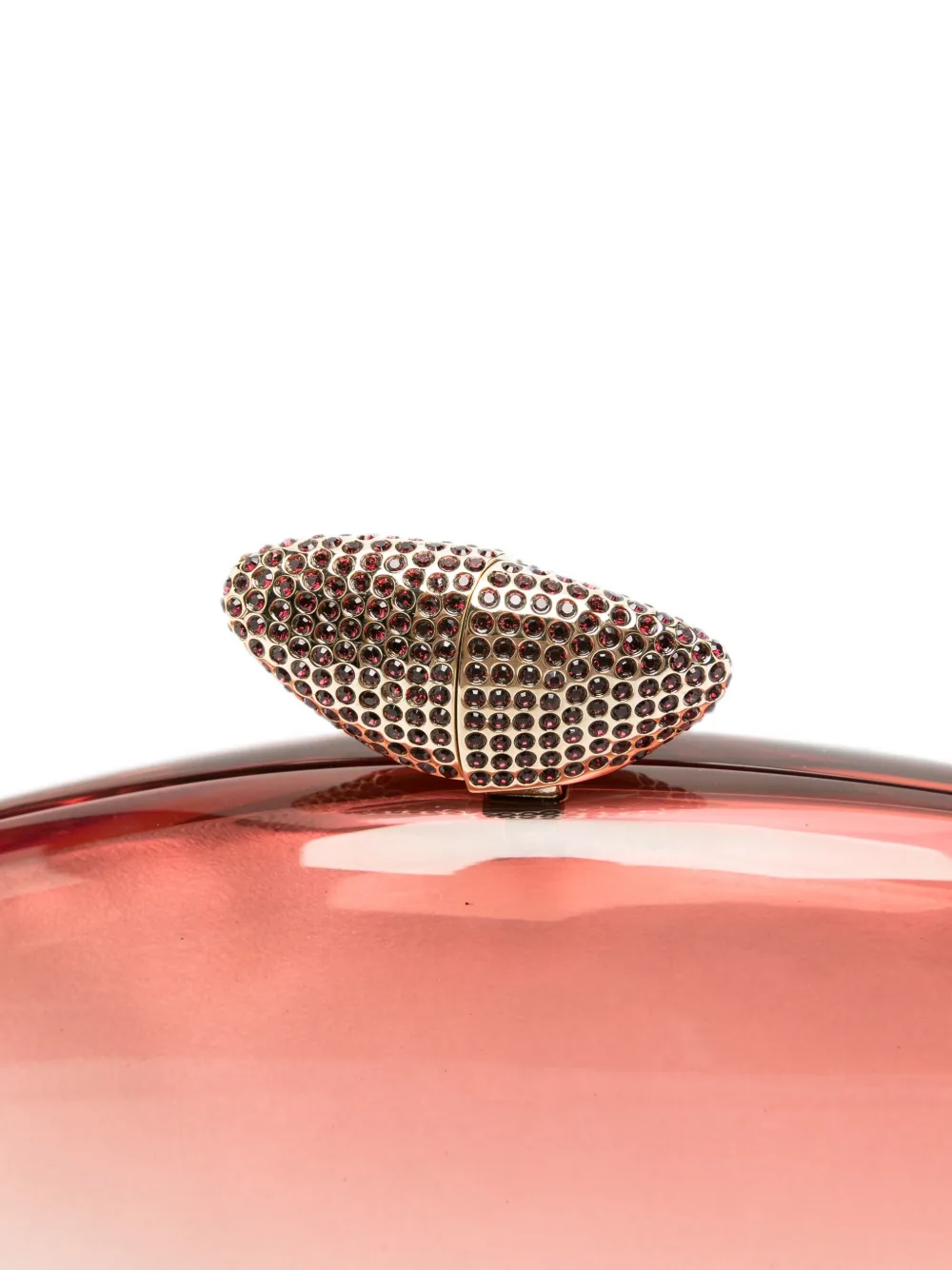 Benedetta Bruzziches Ombré clutch verfraaid met kristallen Roze