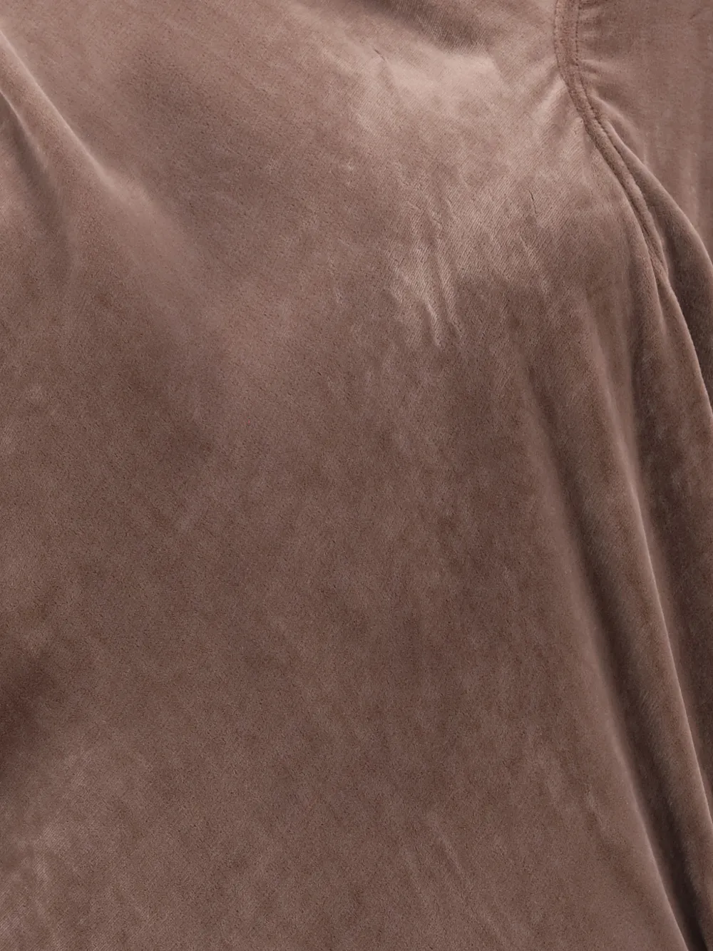 Rick Owens Jurk met asymmetrische afwerking Bruin