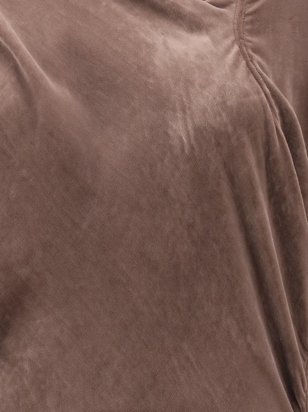 Rick Owens Jurk met asymmetrische afwerking Bruin