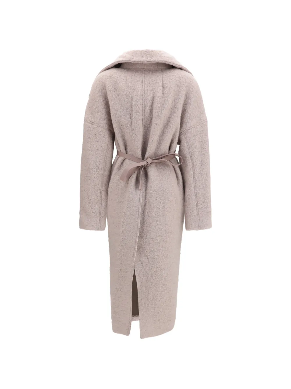 Rick Owens Dracucollar jas met ceintuur Roze