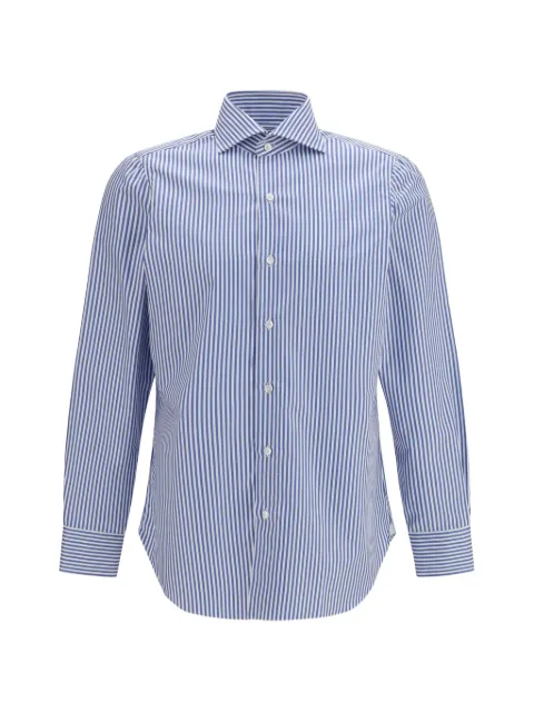 Finamore 1925 Napoli chemise rayée à manches longues