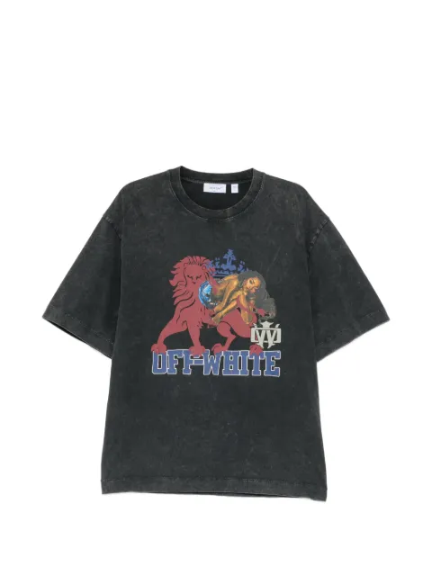 Off-White washed short-sleeve T-shirt