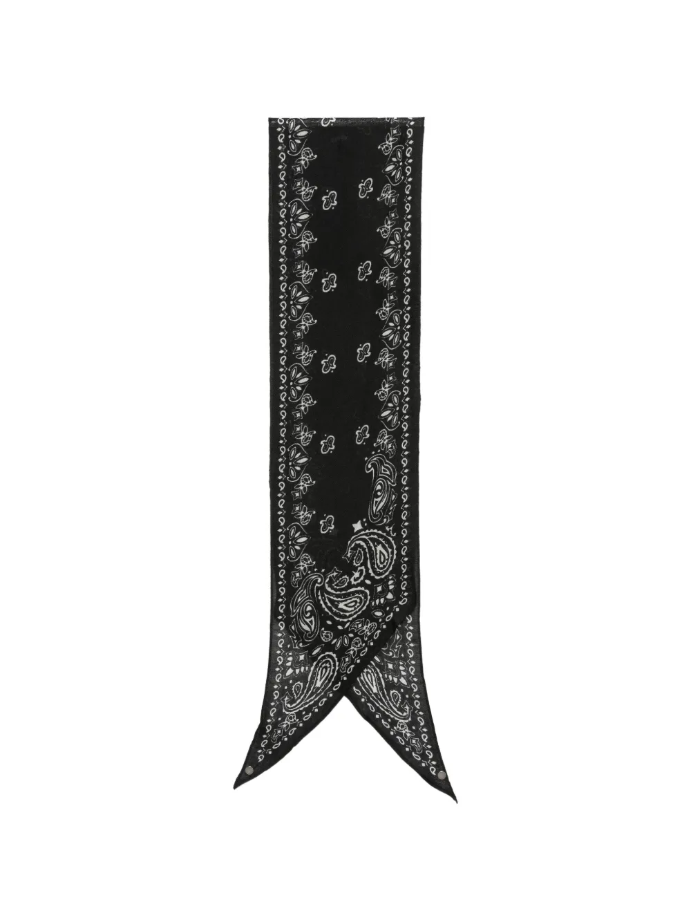 Destin paisley-print bandana Zwart