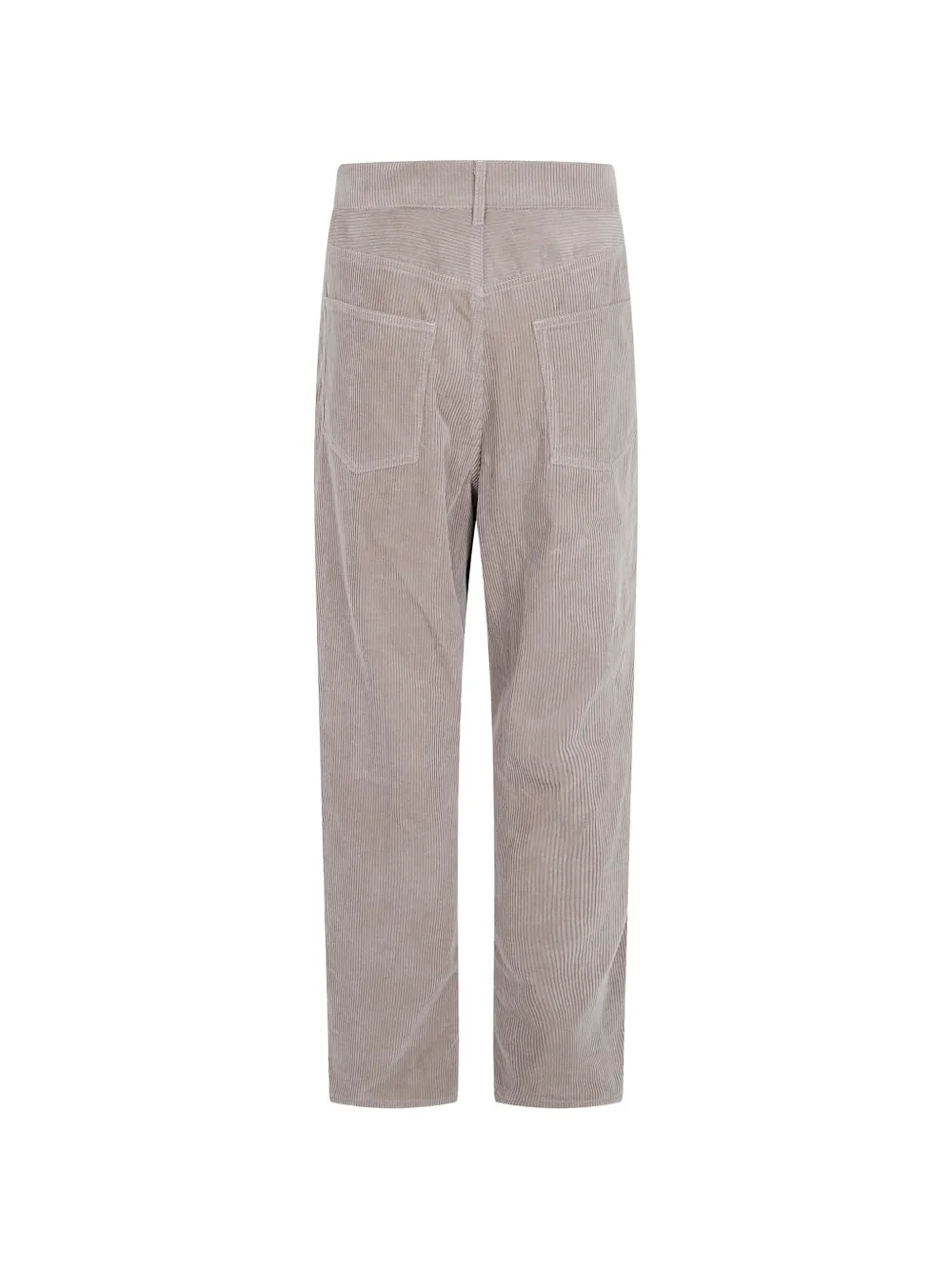 A.P.C. Ribfluwelen straight broek Beige