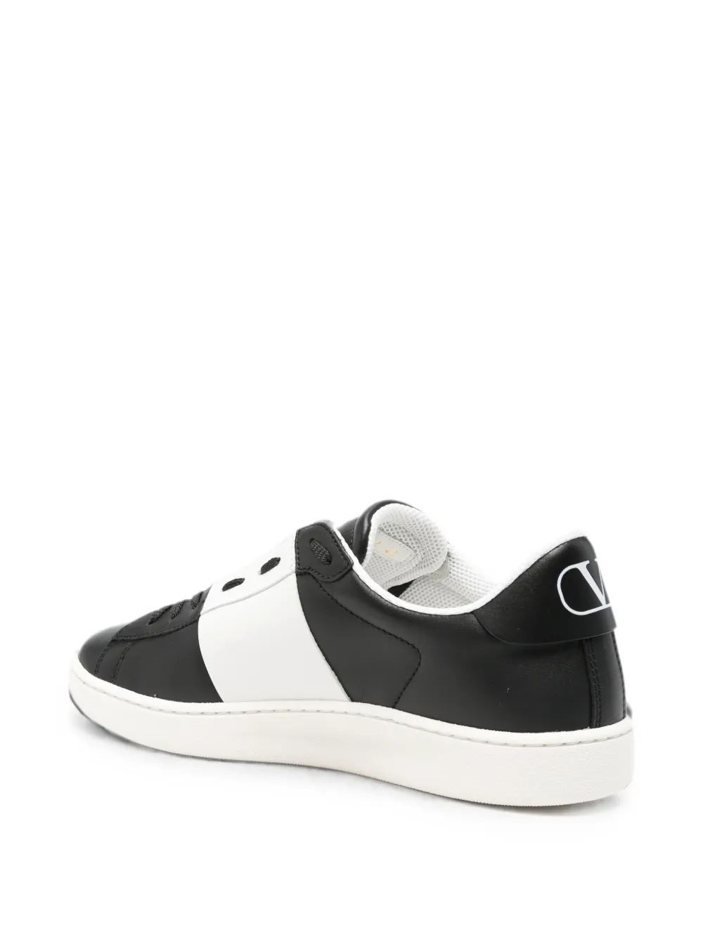 Valentino Garavani Open VLogo round-toe sneakers Zwart